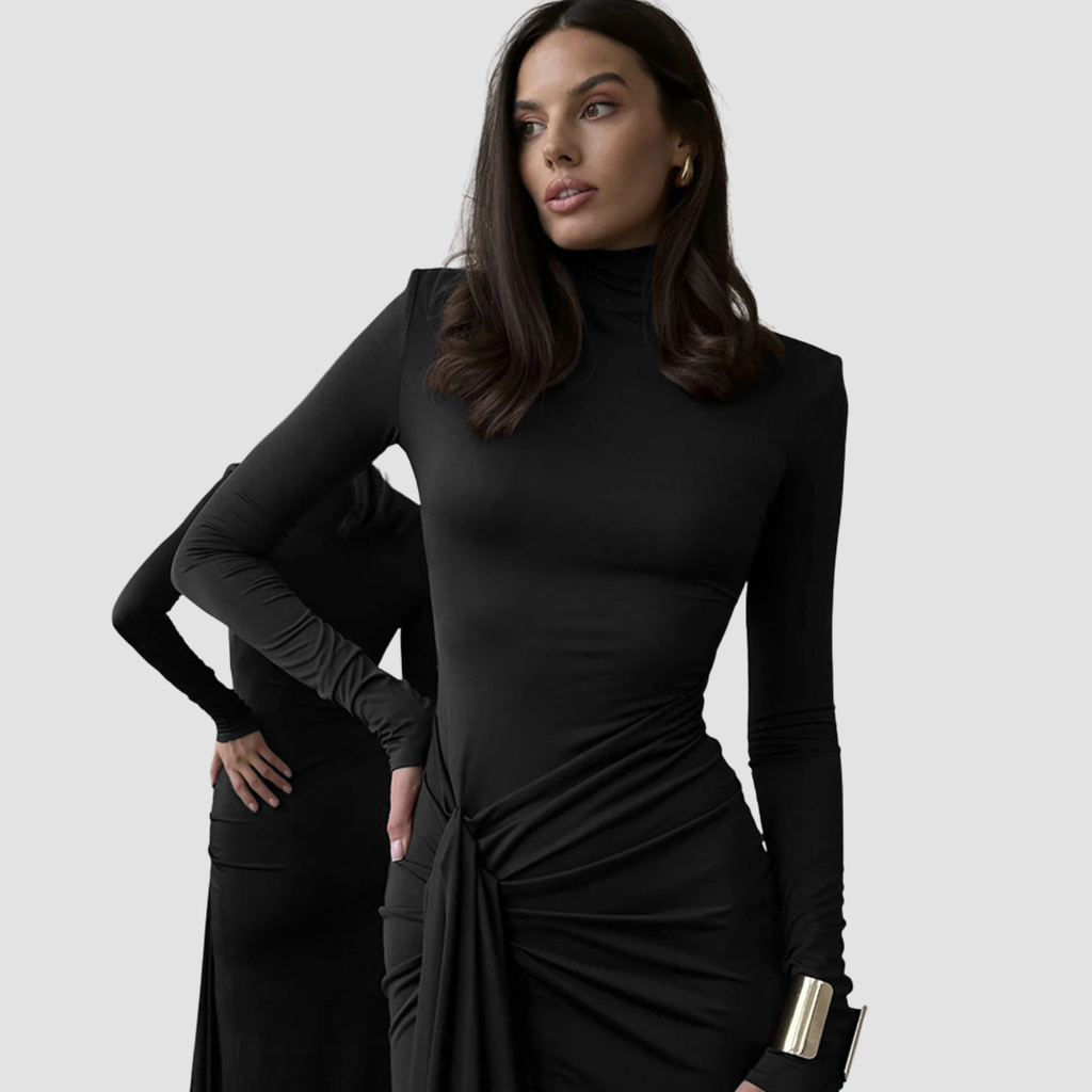Novea | Split Strap Sheath Dress