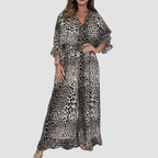 Novea | Leopard Casual Jumpsuit