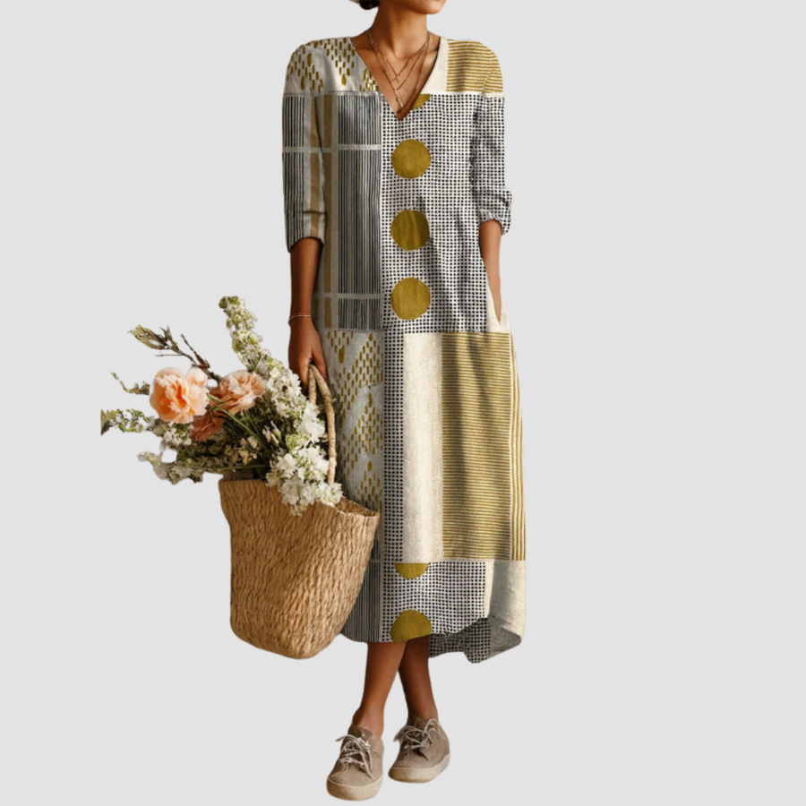 Novea | Vestido de arte retro