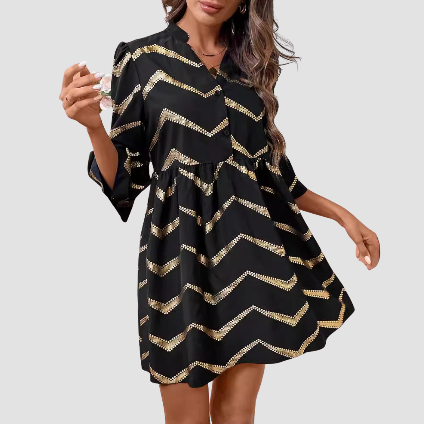 Siena | V-neck Dress