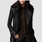 Aven | Slim-fit leather coat