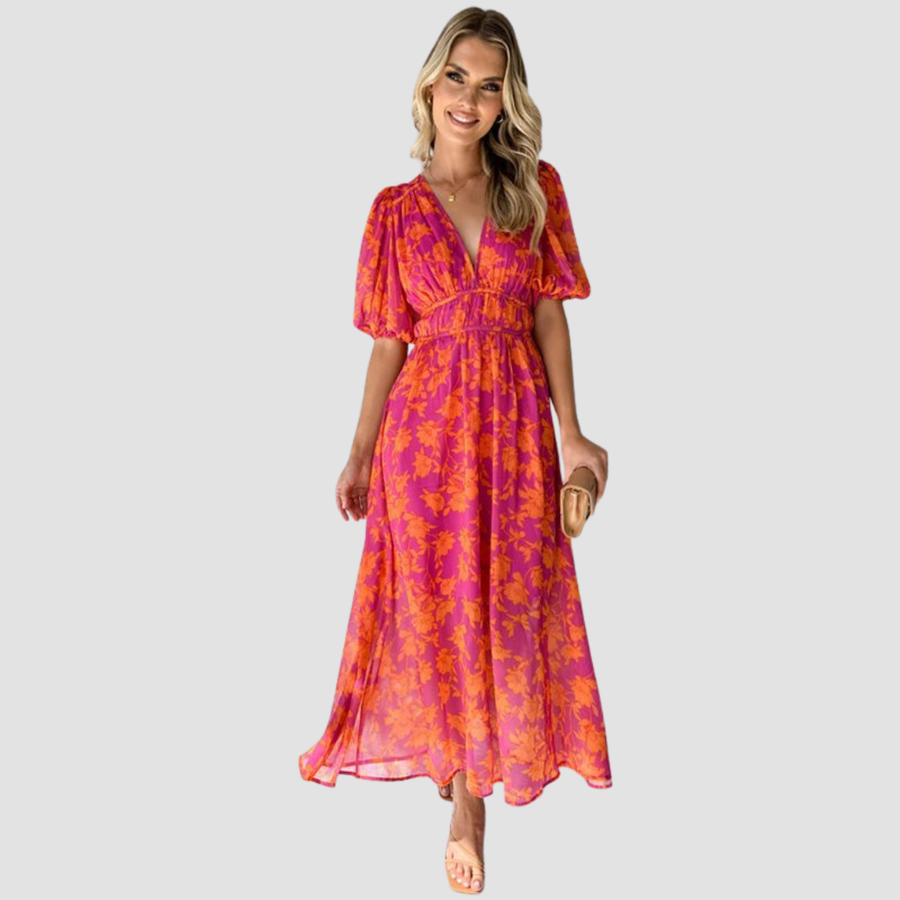 Siera | Vestido de verano con escote en V