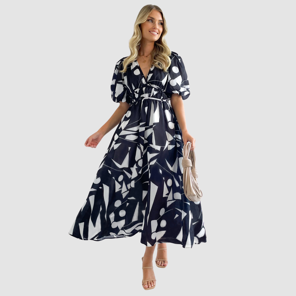 Siera | Temperament Long Dress