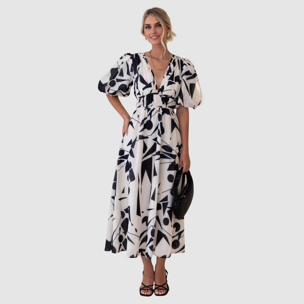 Siera | Temperament Long Dress