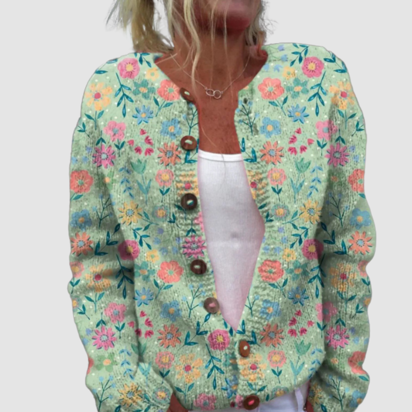 Nira | Cardigan flower
