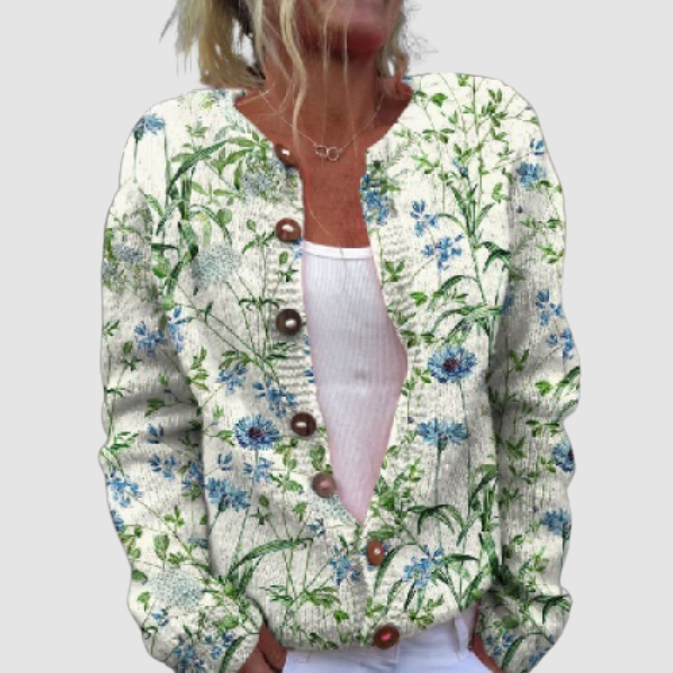 Nira | Cardigan flower