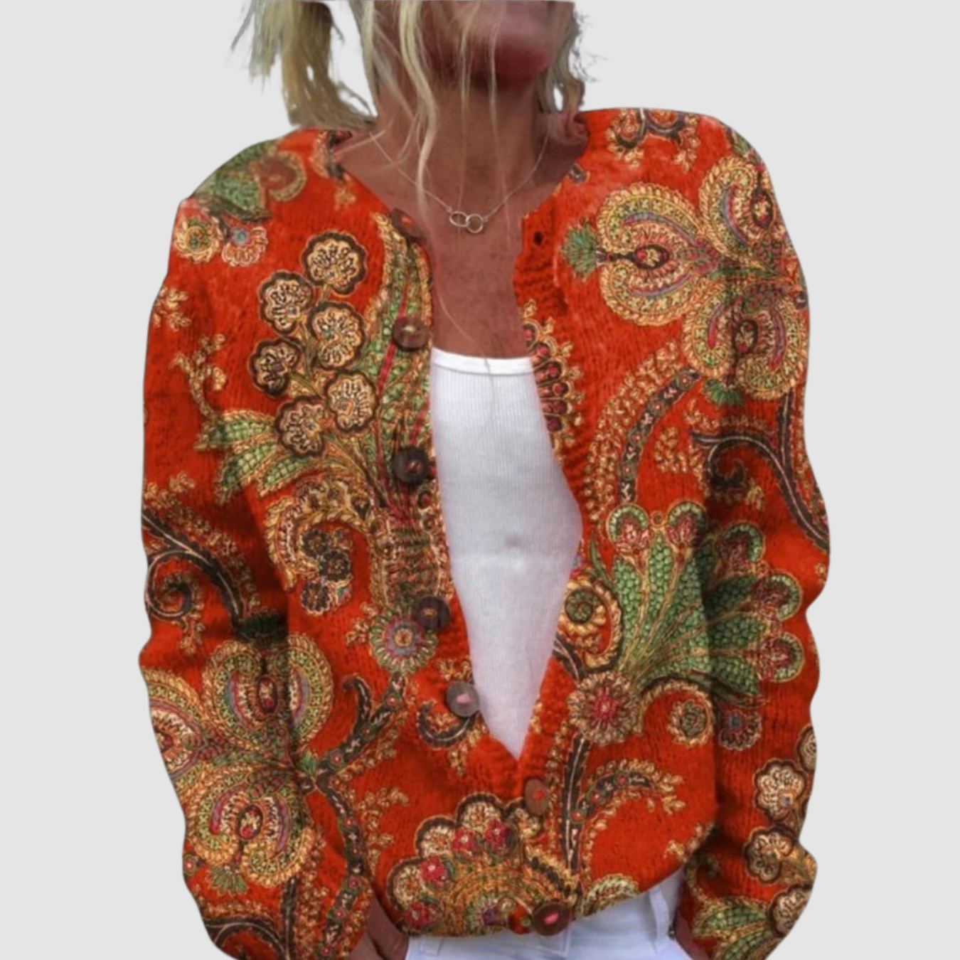 Nira | Cardigan flower