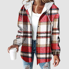 Aven | Plaid Hooded Jacket