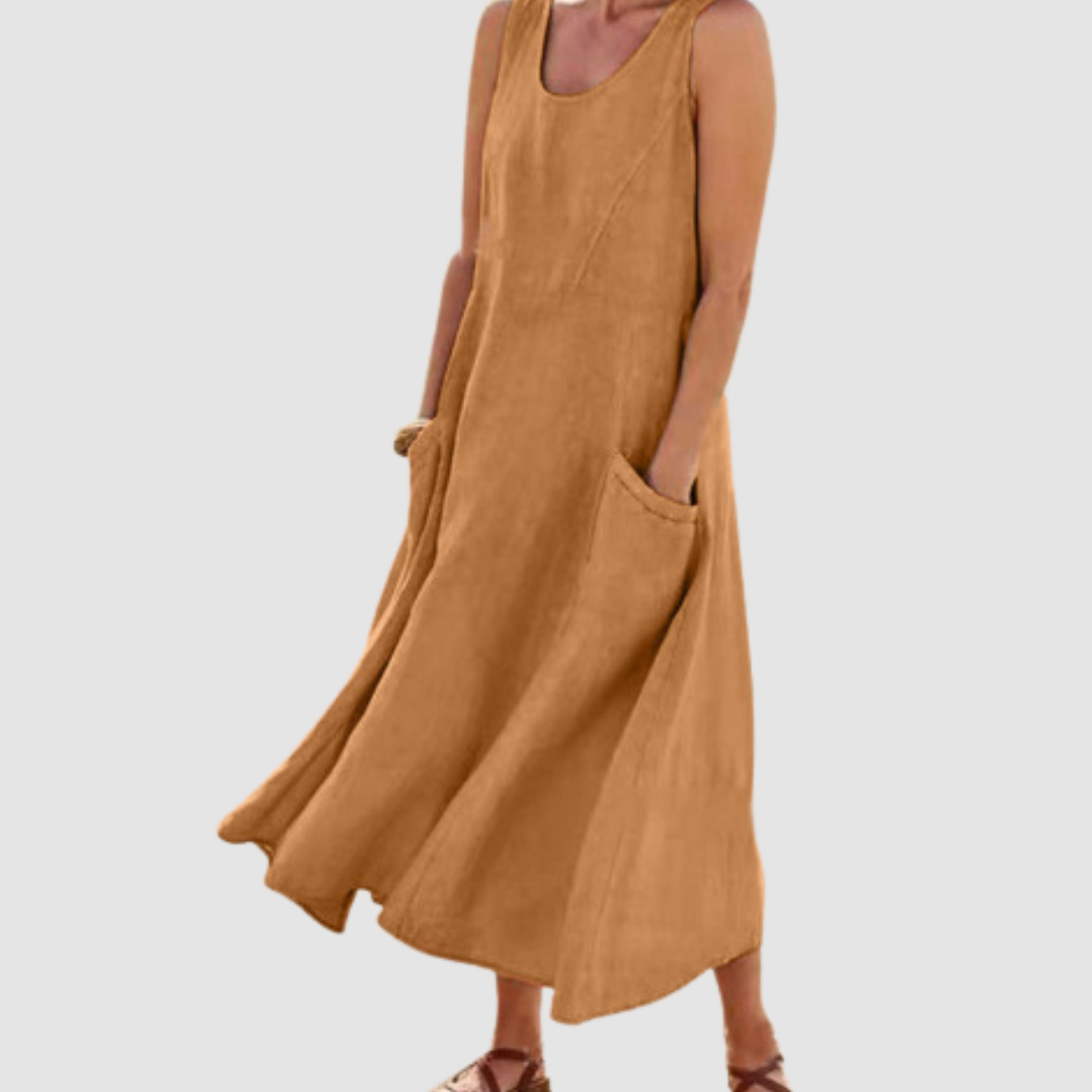 Novea | Summer Sleeveless Long Dress
