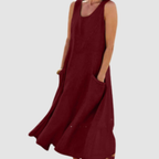 Novea | Summer Sleeveless Long Dress