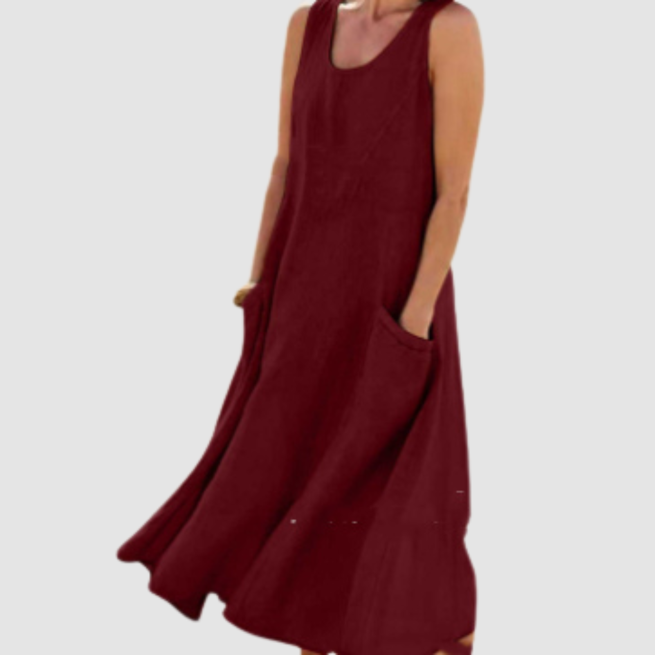 Novea | Summer Sleeveless Long Dress