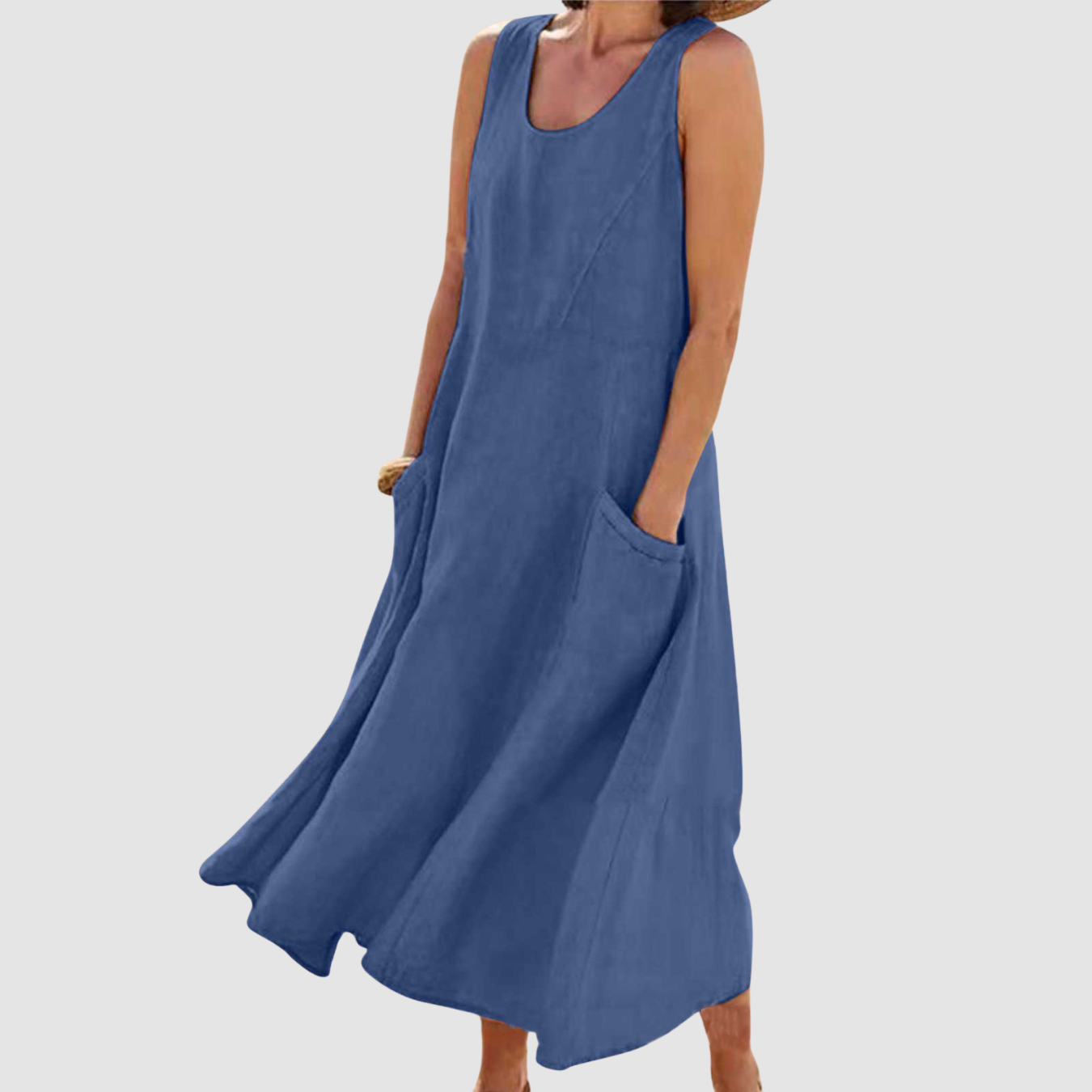 Novea | Summer Sleeveless Long Dress