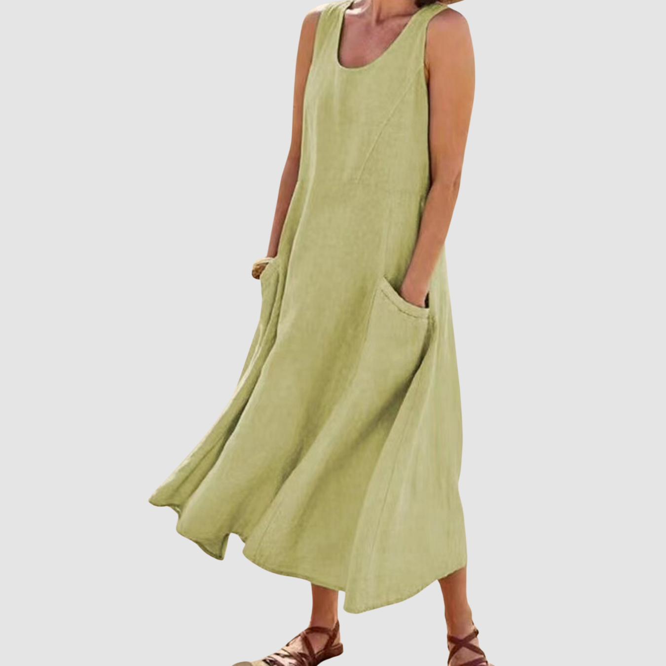 Novea | Summer Sleeveless Long Dress