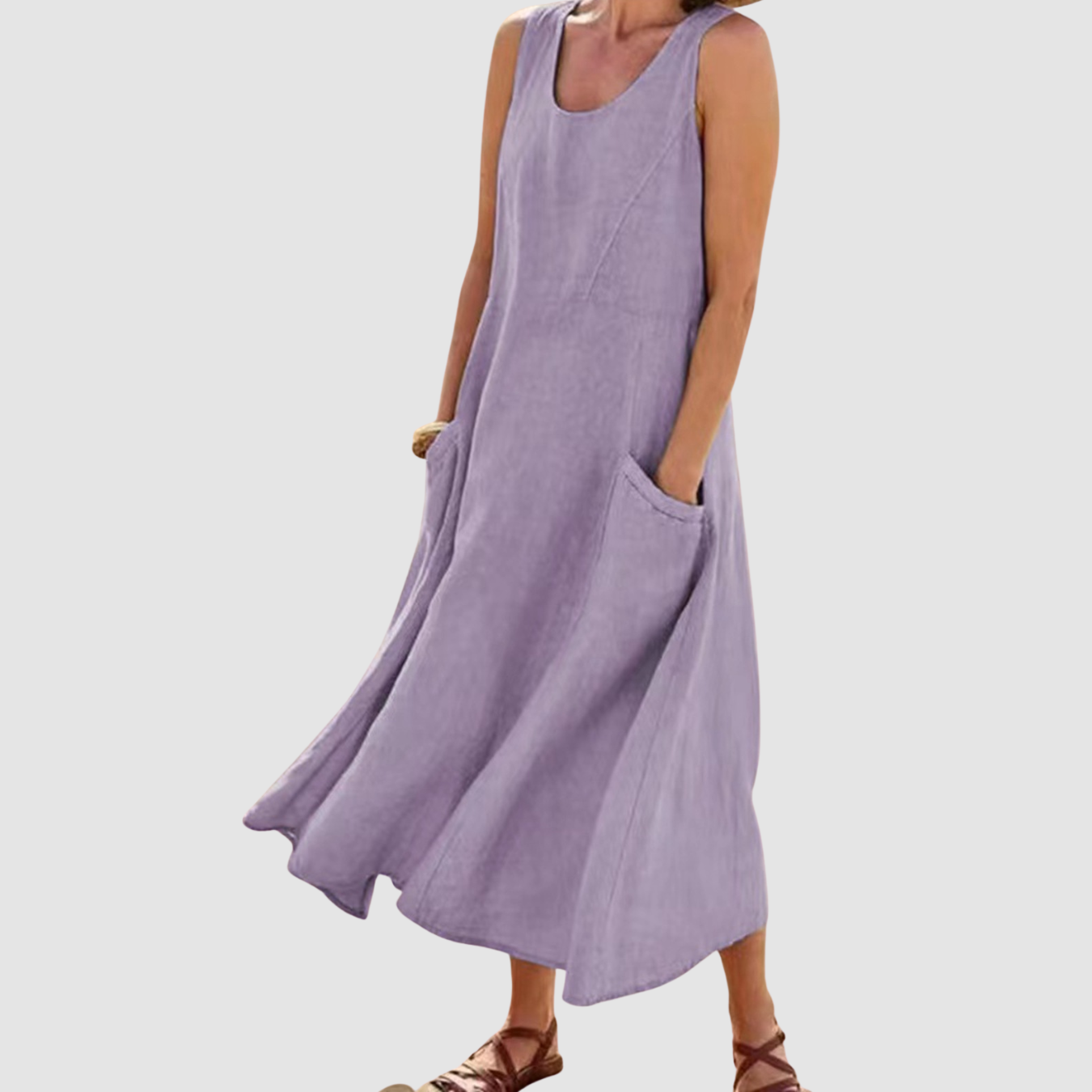 Novea | Summer Sleeveless Long Dress