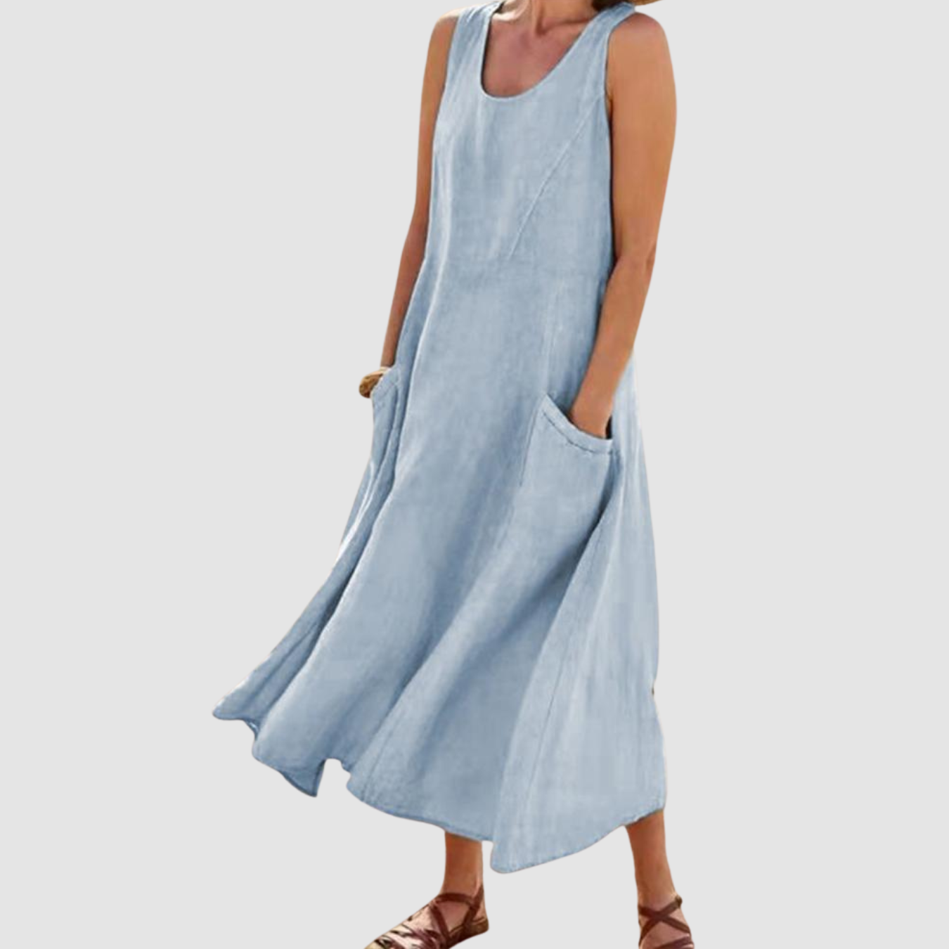 Novea | Summer Sleeveless Long Dress