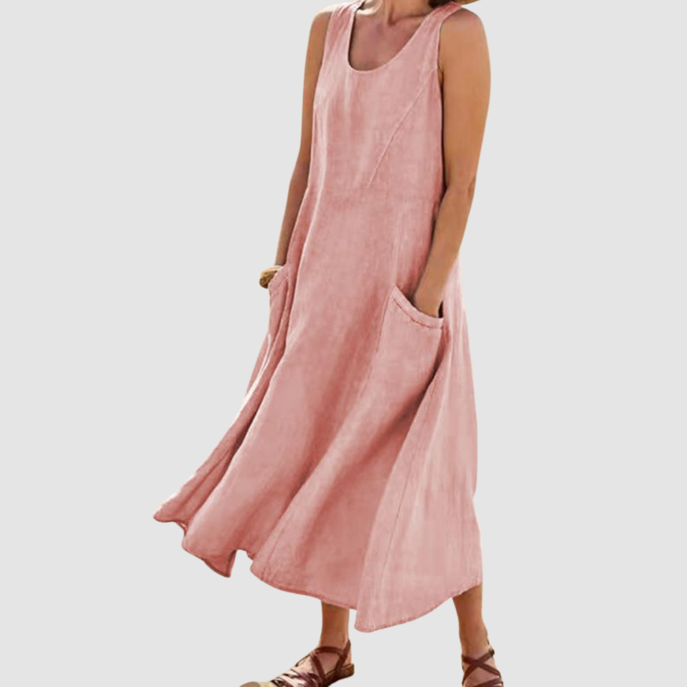 Novea | Summer Sleeveless Long Dress