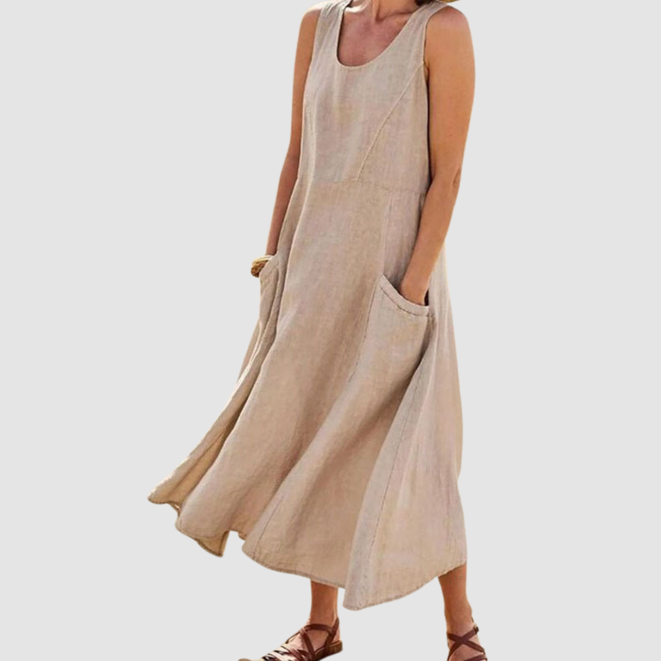 Novea | Summer Sleeveless Long Dress