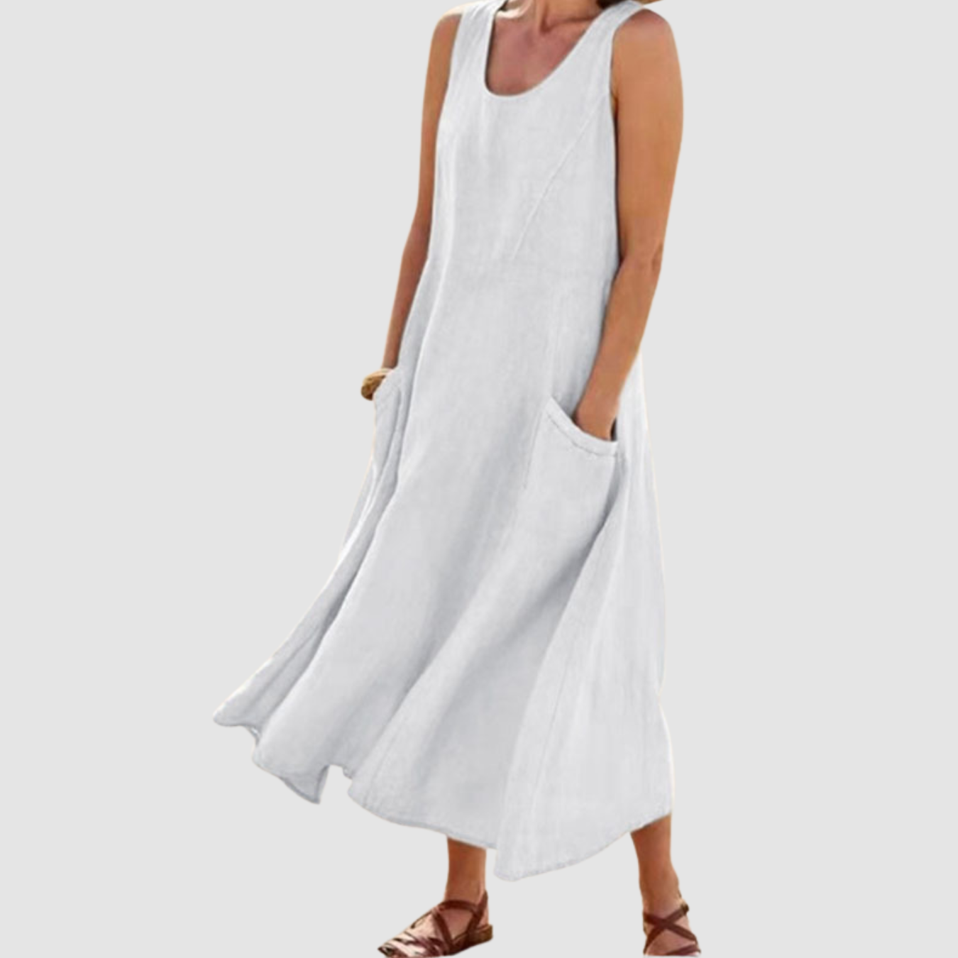 Novea | Summer Sleeveless Long Dress
