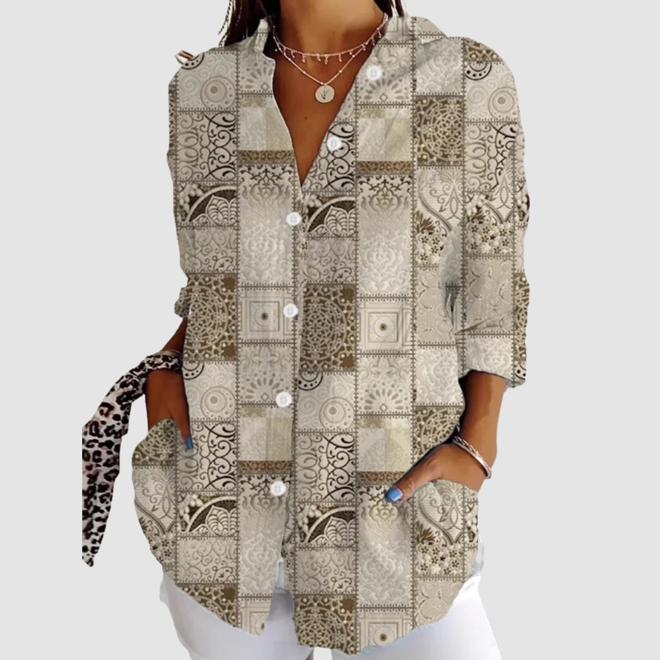 Tova | Long-sleeved Button Shirt