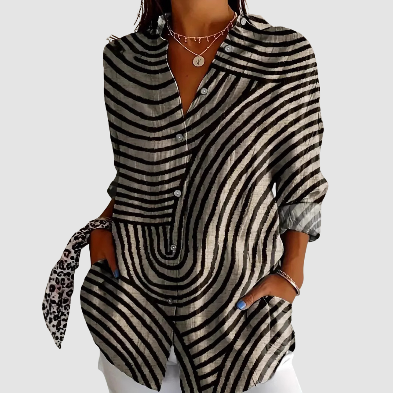 Tova | Long-sleeved Button Shirt