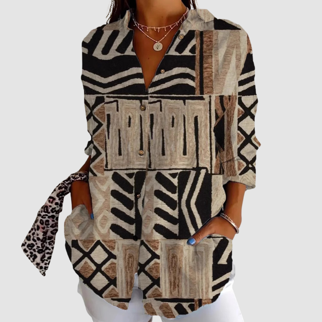 Tova | Long-sleeved Button Shirt