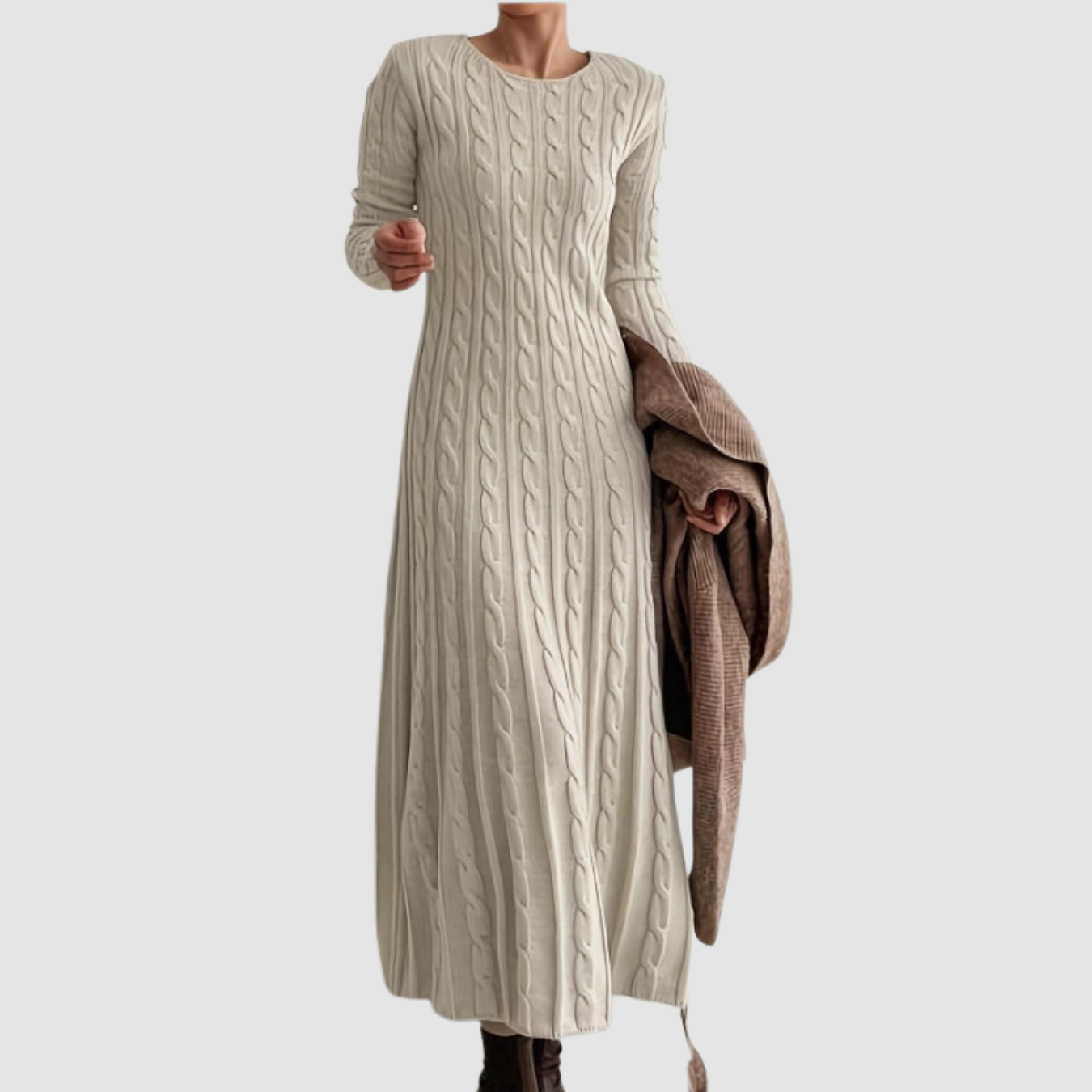 Novea | Cable Knit Dress