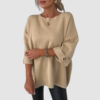 Cleo | Half Sleeve Knit Casual Top