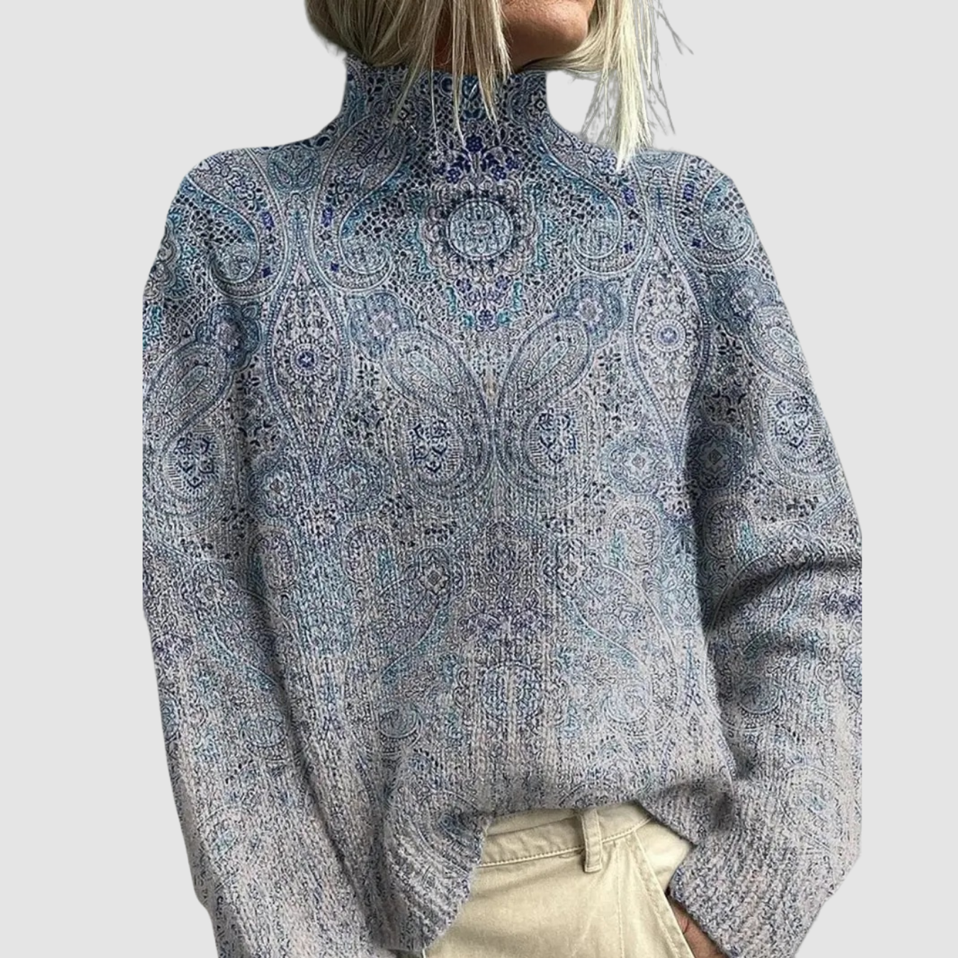 Cleo | Vintage Pullover Turtleneck sweater
