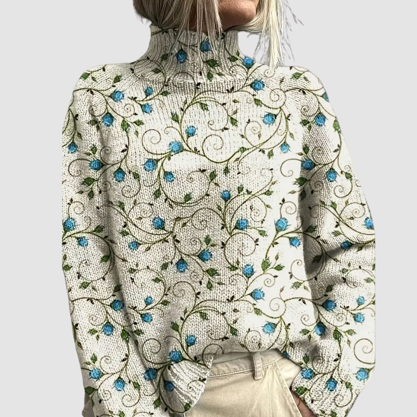 Cleo | Vintage Pullover Turtleneck sweater