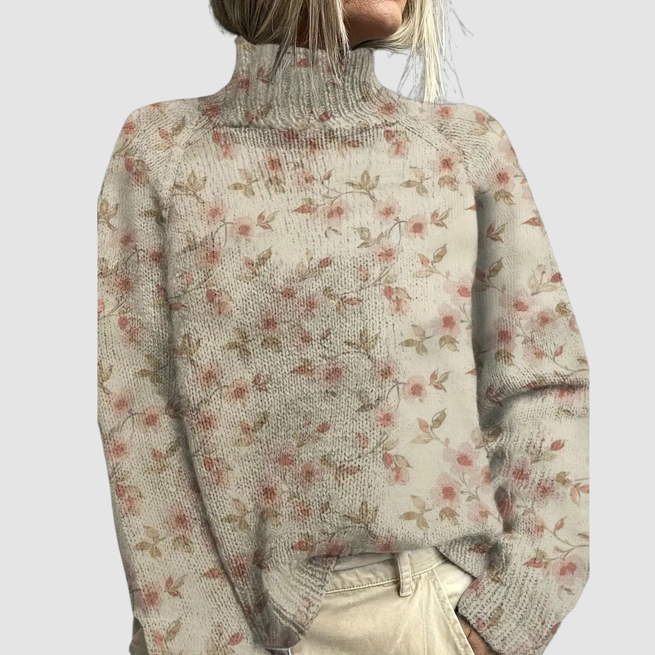 Cleo | Vintage Pullover Turtleneck sweater