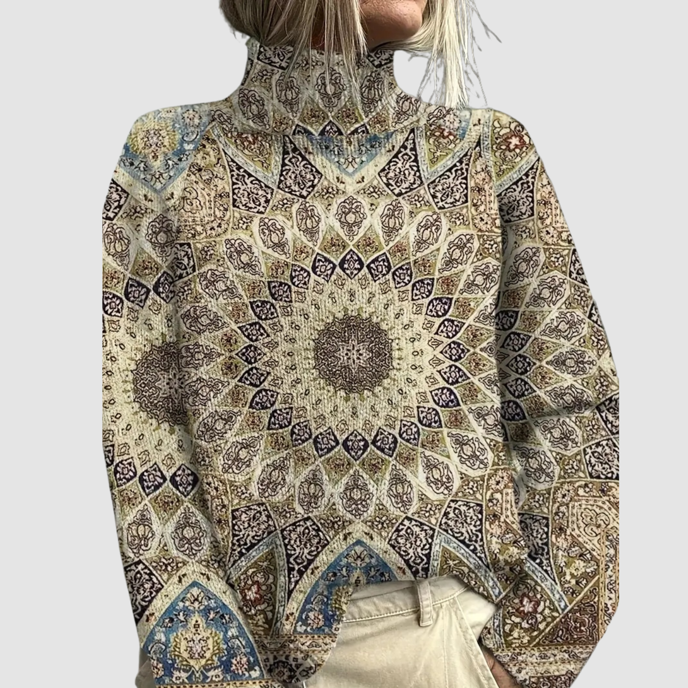 Cleo | Vintage Pullover Turtleneck sweater