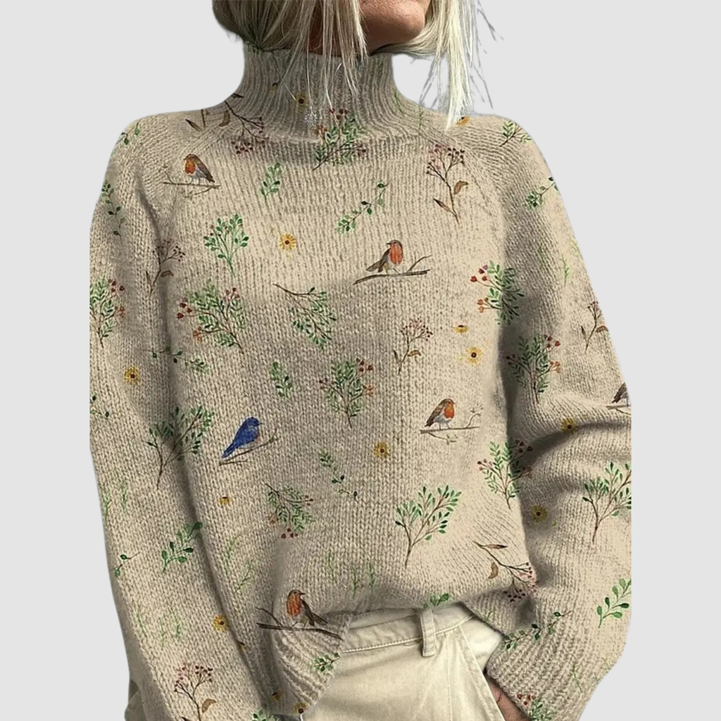 Cleo | Vintage Pullover Turtleneck sweater