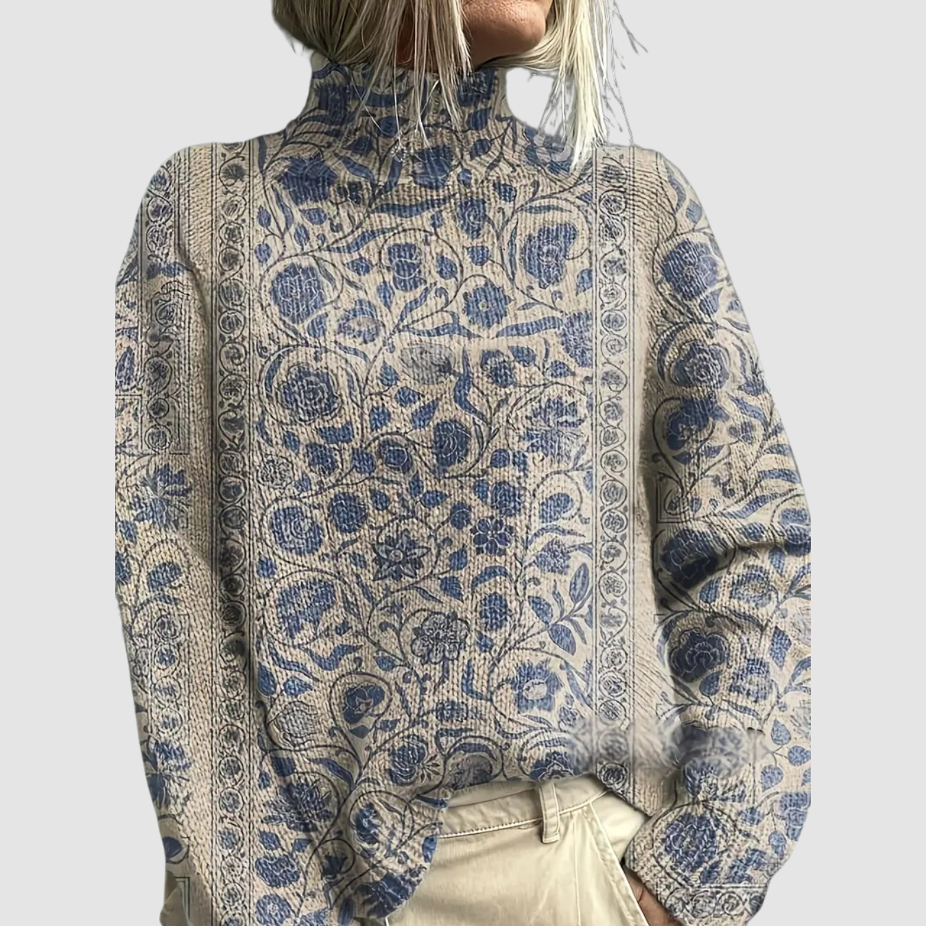 Cleo | Vintage Pullover Turtleneck sweater