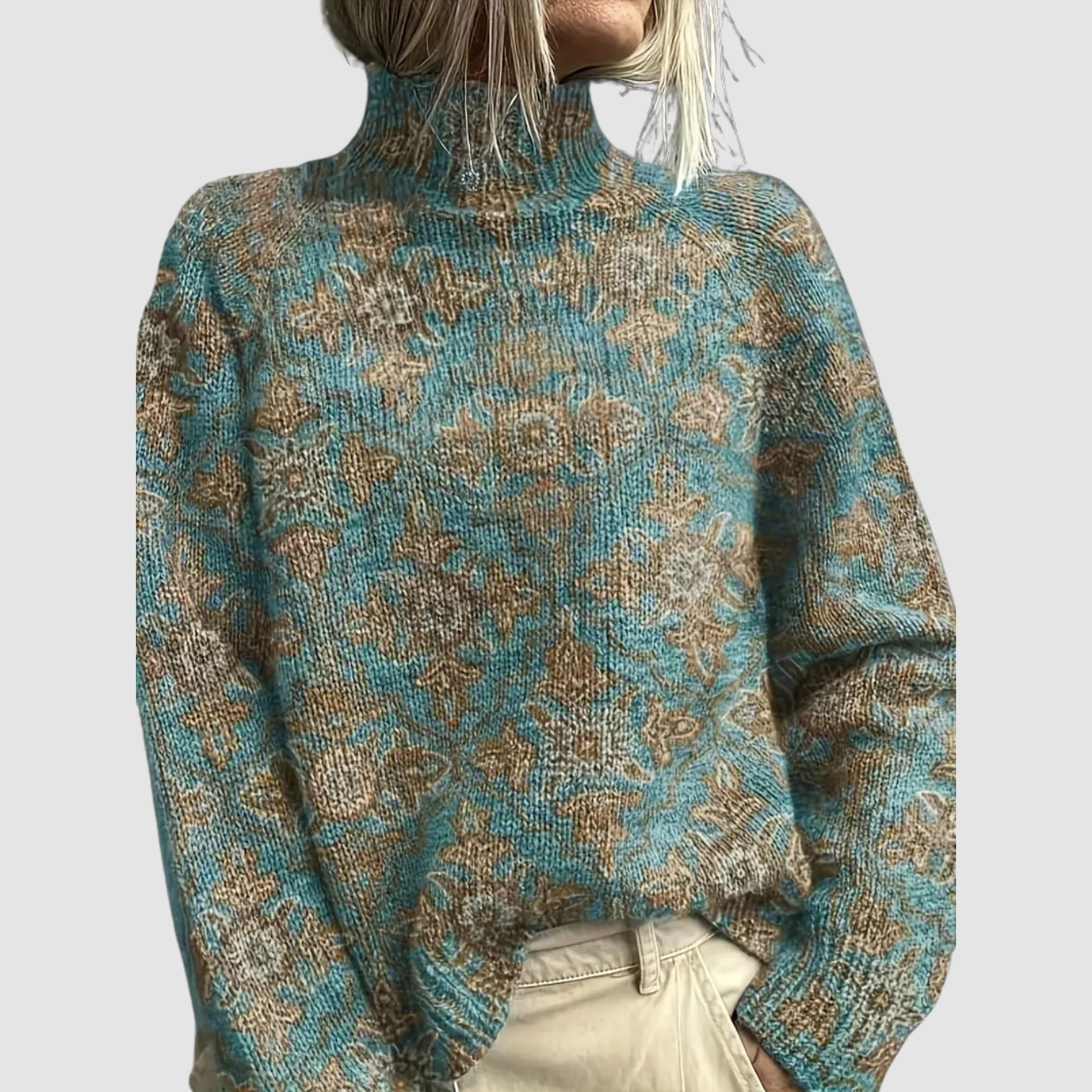 Cleo | Vintage Pullover Turtleneck sweater