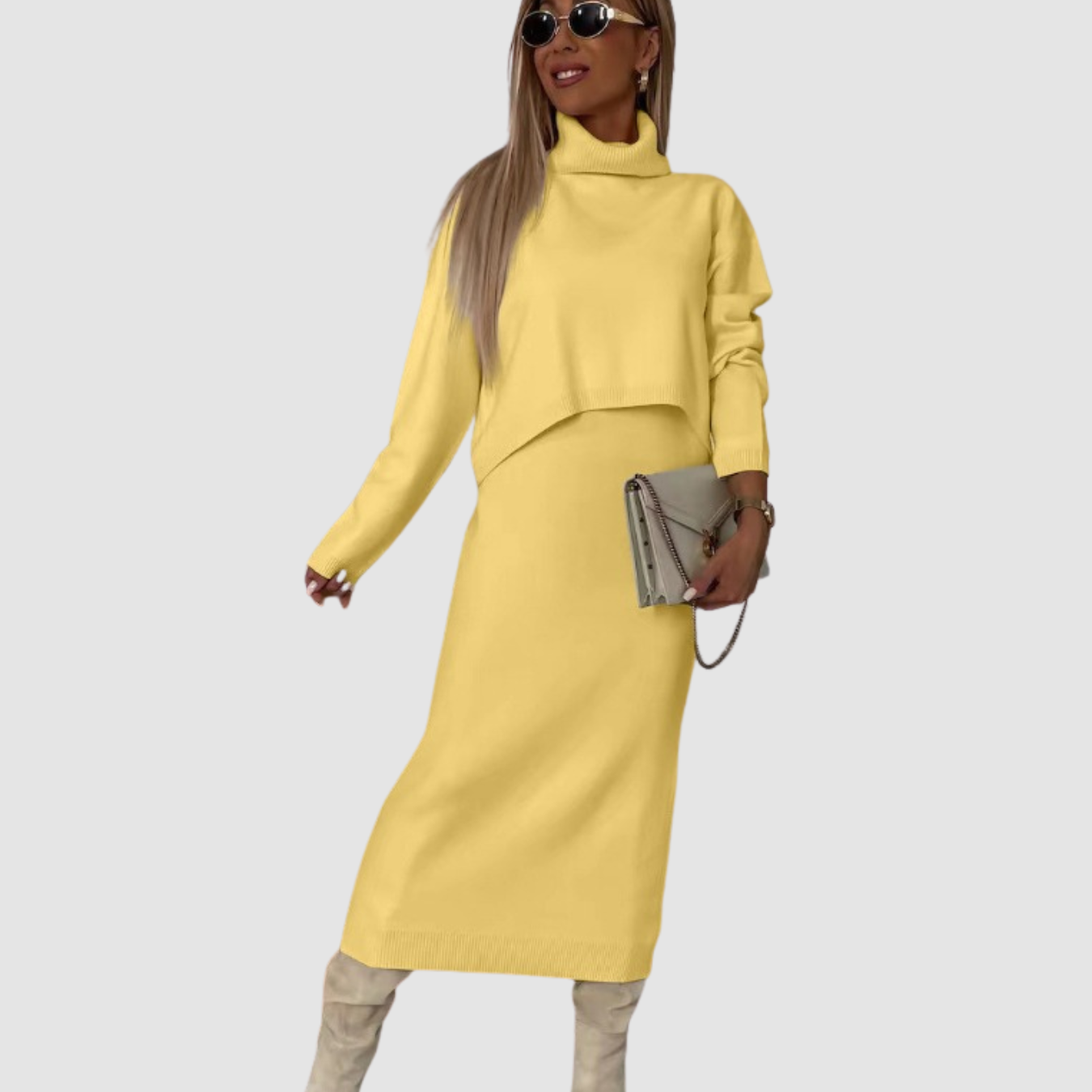 Mira | Knitwear Elegant Two-piece Set