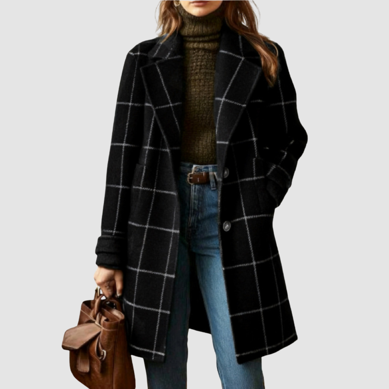 Aven | Plaid Size Jacket