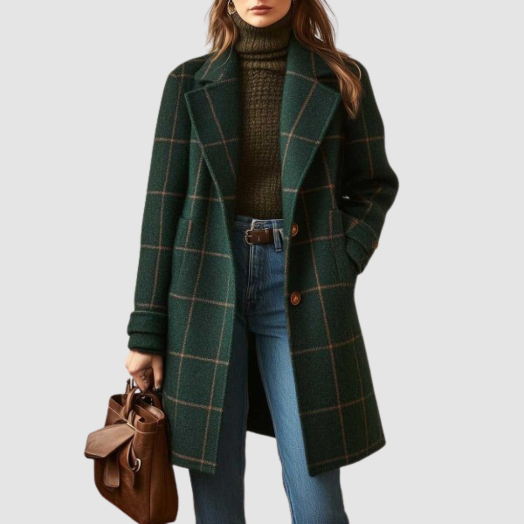 Aven | Plaid Size Jacket