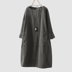 Novera | loose three-quarter sleeves dress