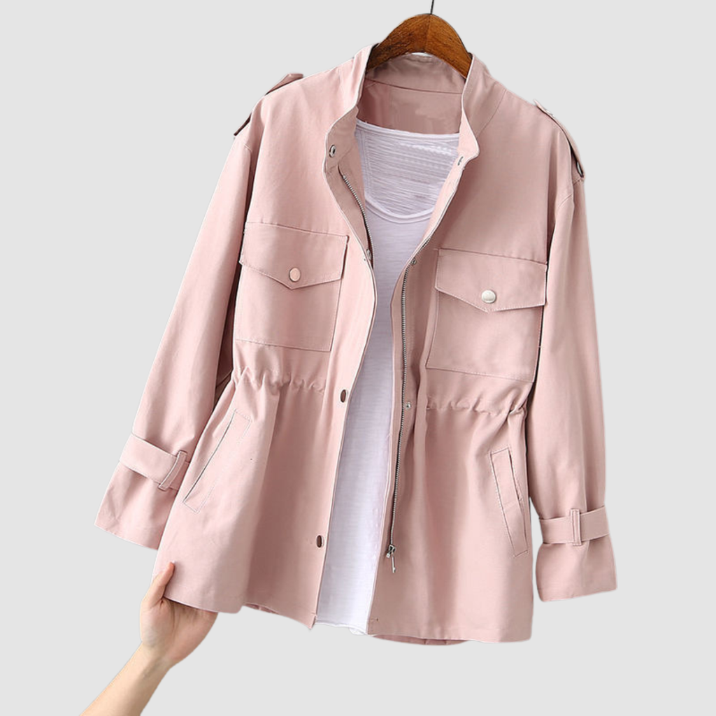 Aven | Trench coat with waist