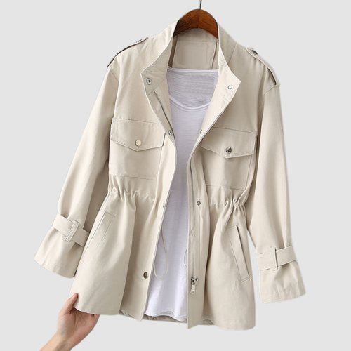 Aven | Trench coat with waist