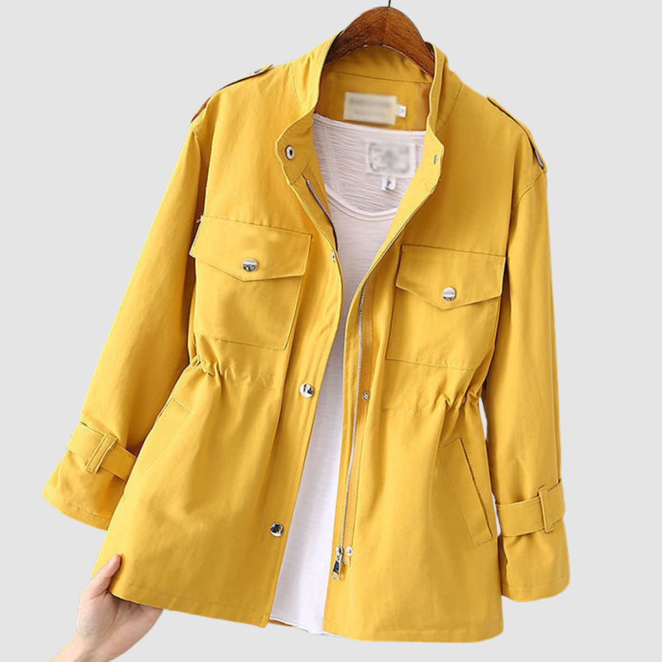 Aven | Trench coat with waist