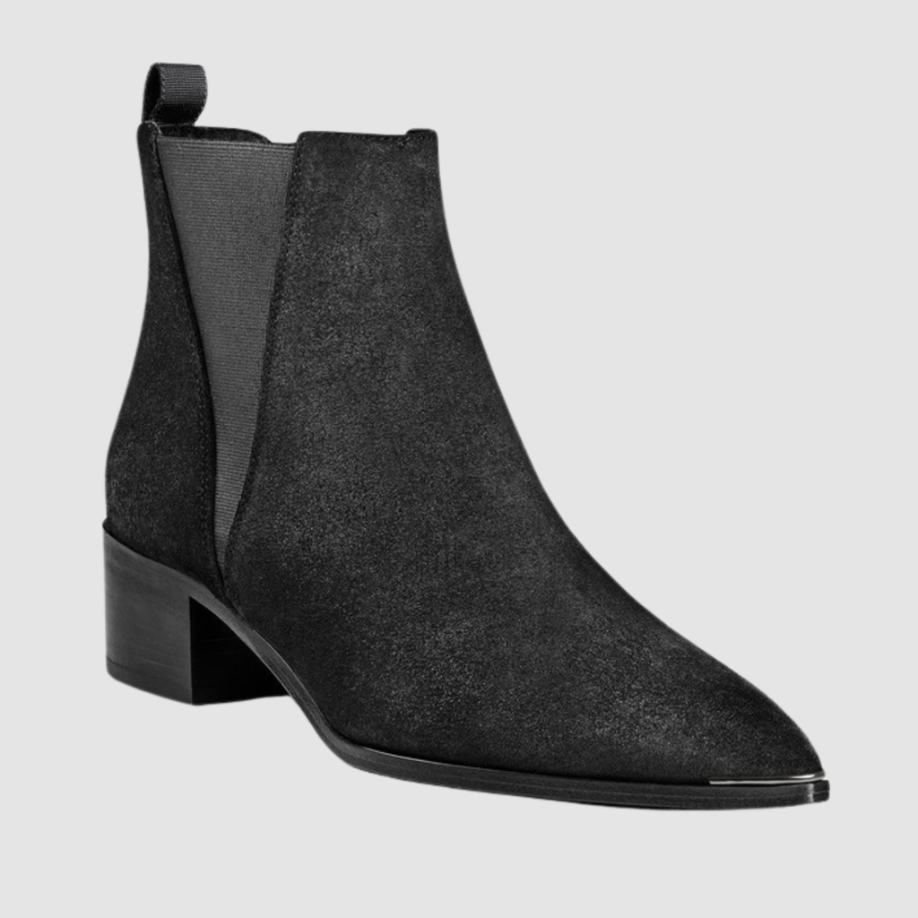 Kaia | Retro Pointed Short Boots