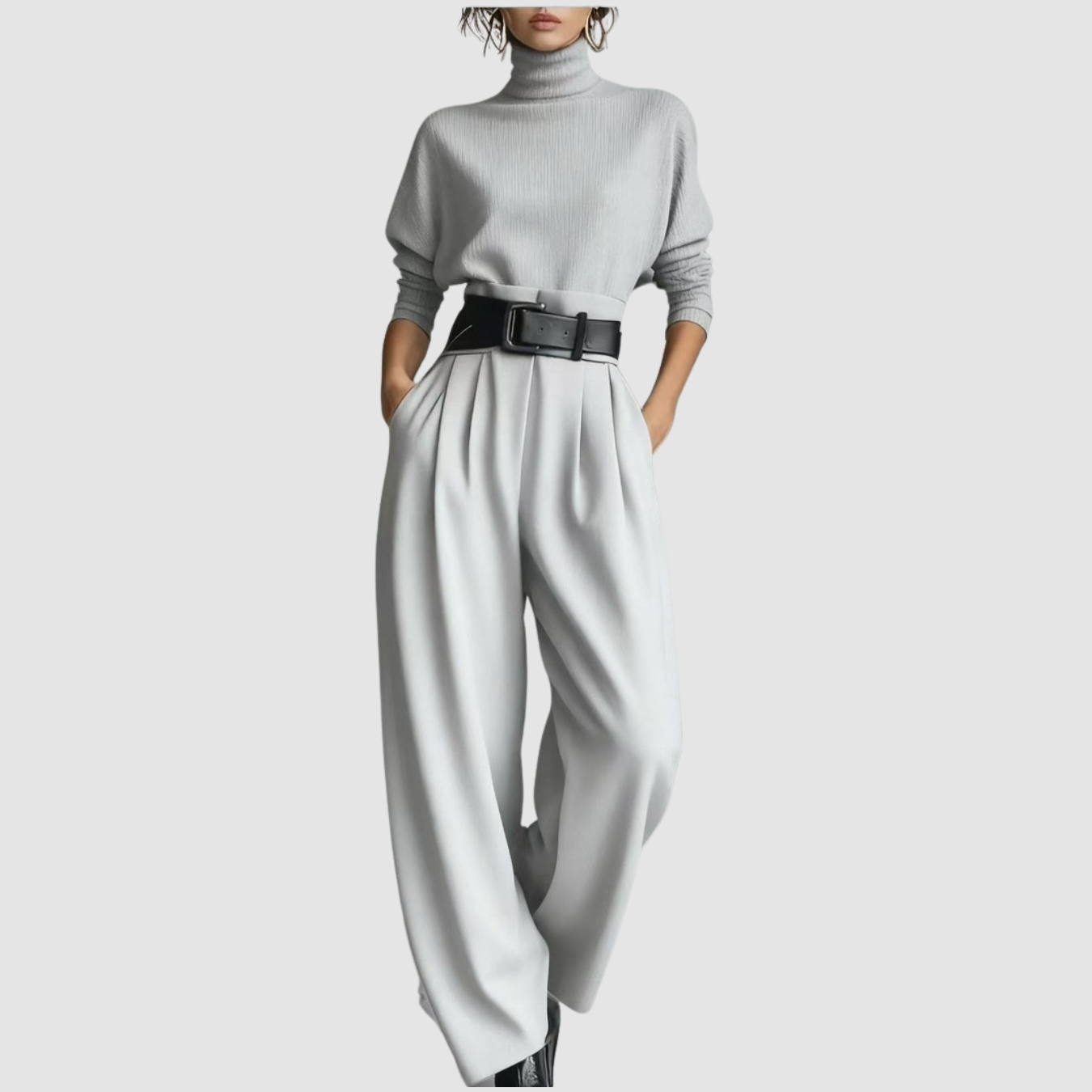 Mira | High Waist Suit Pants