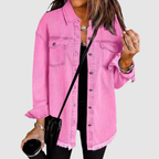 Aven | Washed Denim Coat