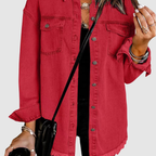 Aven | Washed Denim Coat