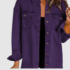 Aven | Washed Denim Coat