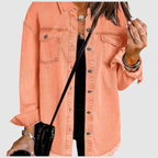 Aven | Washed Denim Coat