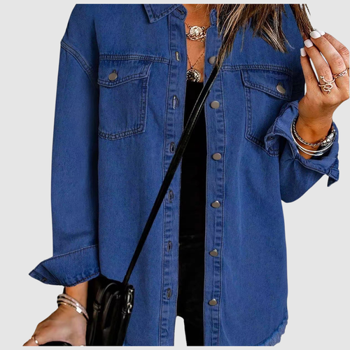Aven | Washed Denim Coat