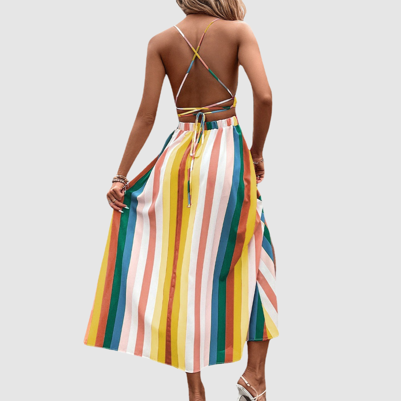Novea | Rainbow Summer Dress