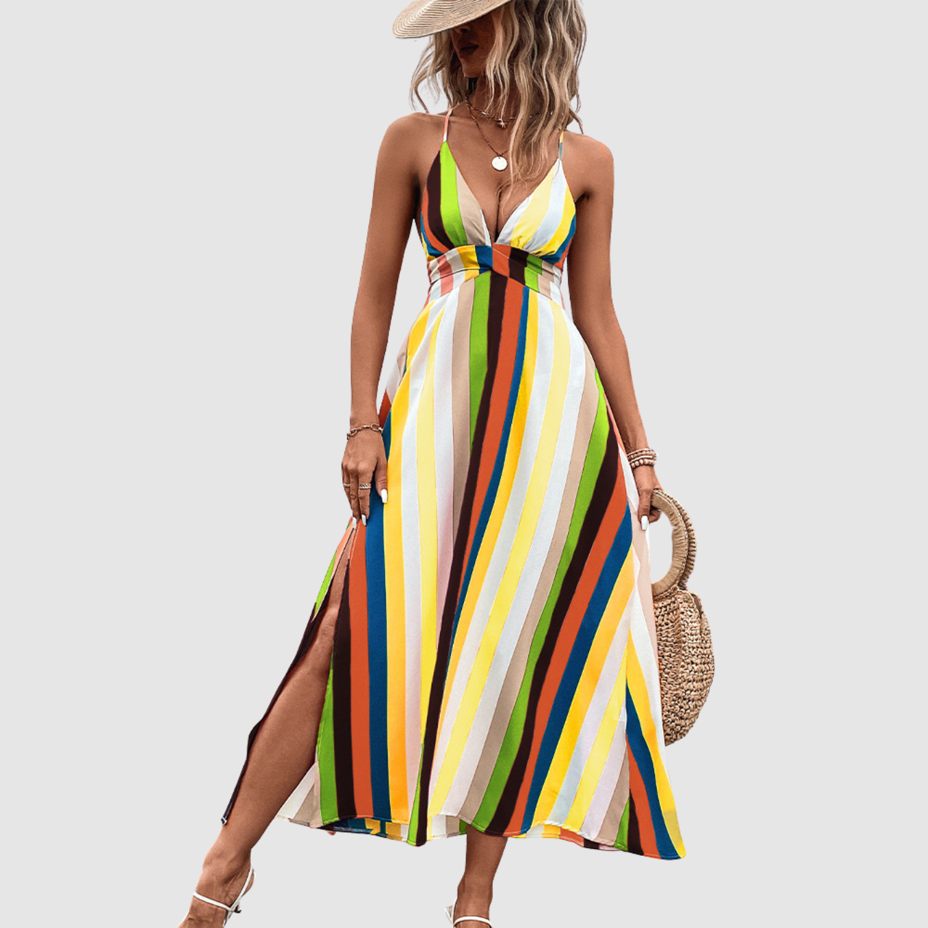 Novea | Rainbow Summer Dress